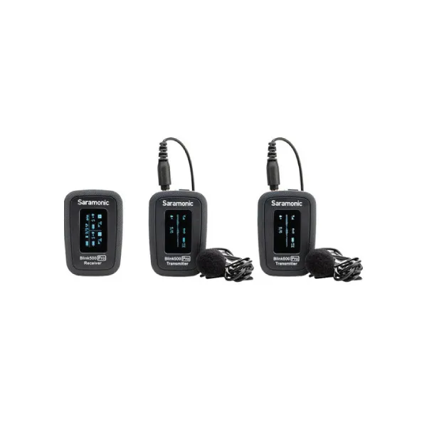 Saramonic Blink500 Pro B2 (TX+TX+RX)wireless microphone system
