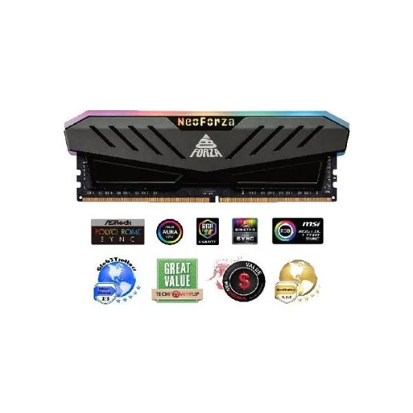 Neo Forza NFGD416E82-3200DF10 DDR4 U-DIMM 16GB 3200MHz CL16 1.35V