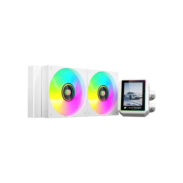 Acer Gadget ZUOOS SmartCool W240AL2.8W All-in-One Liquid Cooler with 2.8” IPS Display